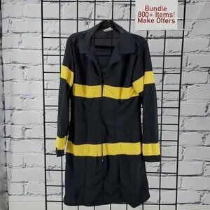 Halloween Costume Firefighter Dress Children Size L 11-14 ages